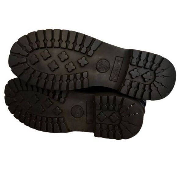 Timberland Women’s Black Boot Nellie Chukka 8.5 Short, Waterproof Preloved Good - Picture 5 of 10